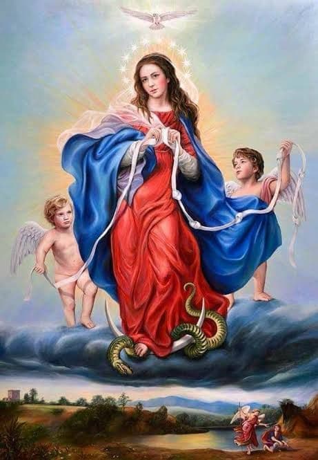 virgen desatanudos